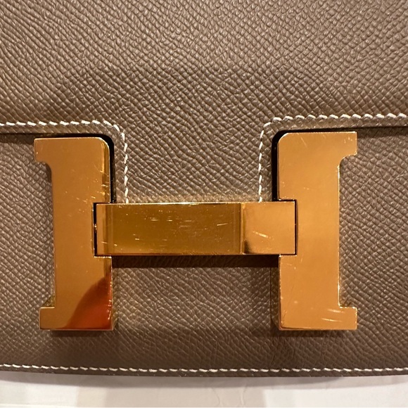 Hermes Constance 24, color etoupe jn epsom leather - Picture 4 of 13